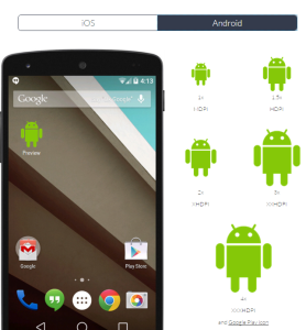 MakeAppIcon Android